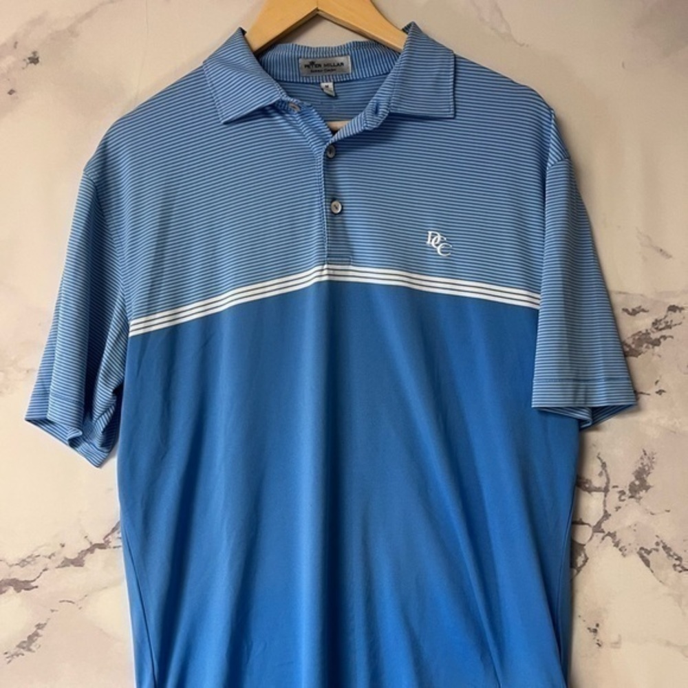 Dunwoody Country Club Peter Millar Summer Comfort Polo Shirt Medium
